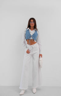 Yelek Form Denim Bra