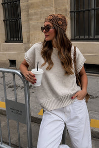 Oversize Basic Triko Süveter