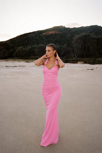 Accessory Detail Maxi Dress