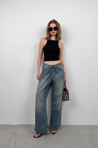 Halter Neck Sleeveless Blouse