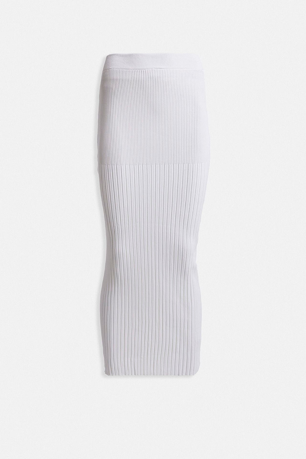 High-Waisted Textured Skirt